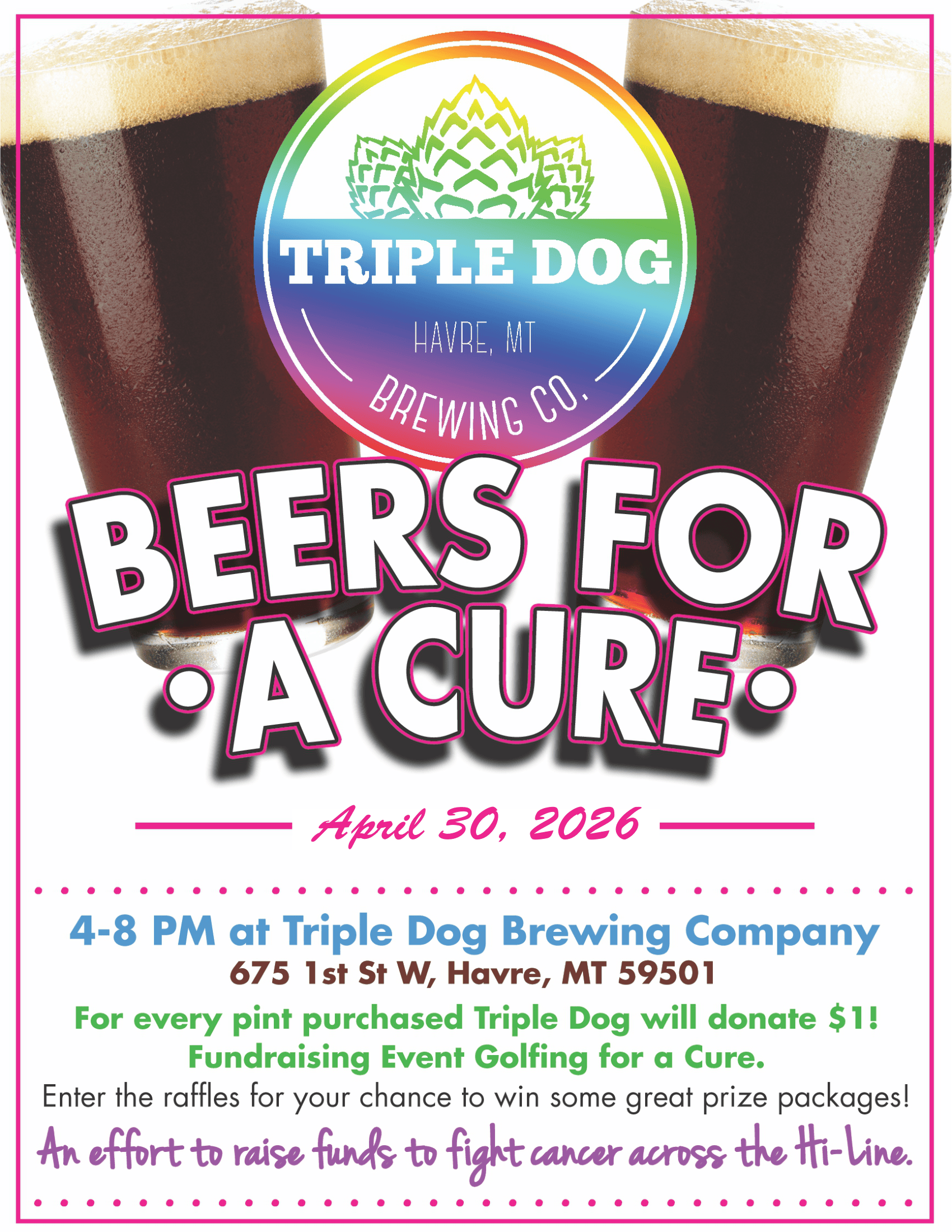 HWGA Beers for a Cure